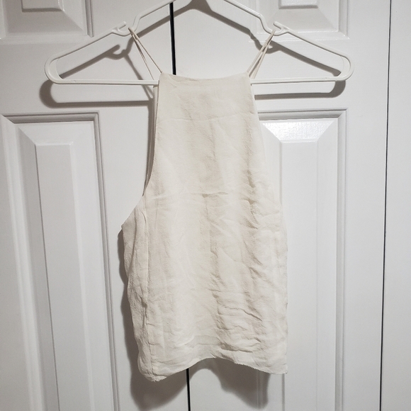 Aritzia Wilfred Rians Blouse In Oak 100% Silk Size XXS - Picture 7 of 10